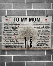 Load image into Gallery viewer, Daughter Gift For Mom When I Was Feeling Low Horizontal Poster
