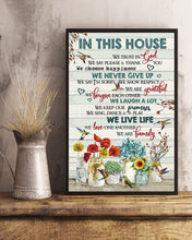 Load image into Gallery viewer, In This Hose We Trust In God Hummingbirds Vertical Poster
