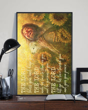 Load image into Gallery viewer, The Lord Bless You And Keep You Sunflowers Vertical Poster
