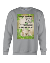Load image into Gallery viewer, I'll Always Be By Your Side Labrador Clover St Patrick's Day Gift Sweatshirt
