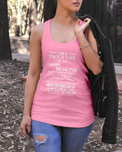 Load image into Gallery viewer, I Am A Proud Wife Of An Irish Husband Gift For Family Ladies Flowy Tank
