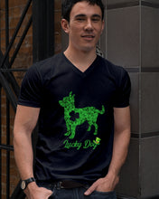 Load image into Gallery viewer, Green Chihuahua Lucky Day St Patrick's Day Gift For Dog Lovers Guys V-Neck
