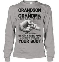 Load image into Gallery viewer, Can't Be Broken Grandma And Grandson Unisex Long Sleeve
