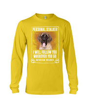 Load image into Gallery viewer, English Mastiff Personal Stalker St. Patrick's Day Printed Mug Unisex Long Sleeve
