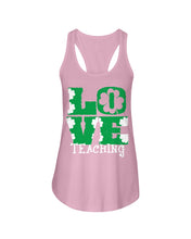 Load image into Gallery viewer, Teaching Love Clover St Patrick's Day Gift Ladies Flowy Tank
