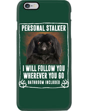 Load image into Gallery viewer, Black Pekingese Personal Stalker St. Patrick's Day Printed Mug Phone case
