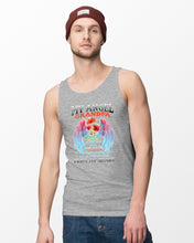Load image into Gallery viewer, My Angel Grandpa Who Watched Over My Back Unisex Tank Top
