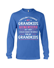 Load image into Gallery viewer, I Could Change The World For My Grandkids Unisex Long Sleeve
