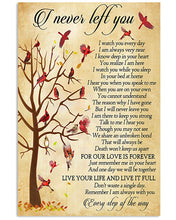 Load image into Gallery viewer, Bird Cardinal I Watch You Everyday Vertical Poster
