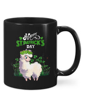 Load image into Gallery viewer, Lovely Llama Clover Garden Happy St Patrick's Day Gift For Llama Lovers Mug
