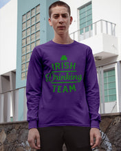 Load image into Gallery viewer, Irsih Drinking Team Green Shamrock St Patrick's Day Unisex Long Sleeve
