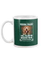 Load image into Gallery viewer, Spinone Italiano Personal Stalker St. Patrick's Day Printed Mug Mug
