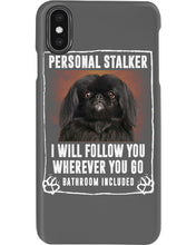 Load image into Gallery viewer, Black Pekingese Personal Stalker St. Patrick's Day Printed Mug Phone case

