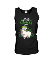 Load image into Gallery viewer, Lovely Llama Clover Garden Happy St Patrick's Day Gift For Llama Lovers Unisex Tank Top

