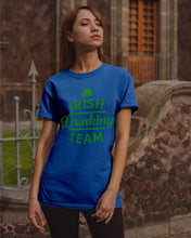 Load image into Gallery viewer, Irsih Drinking Team Green Shamrock St Patrick's Day Guys Tee
