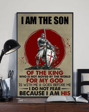 Load image into Gallery viewer, I Am The Son Of The King Who Is Not Moved By The World Vertical Poster
