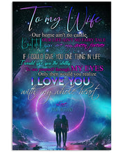 Load image into Gallery viewer, Our Home Ain't No Castle Gift For Wife Vertical Poster
