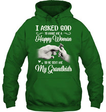 Load image into Gallery viewer, God Sent Me My Grandkids Gift For Grandma Hoodie

