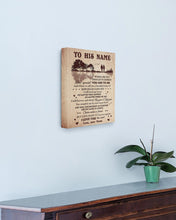 Load image into Gallery viewer, Custom Name Gift For Husband Lake Reflection How Special You Are Matte Canvas
