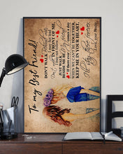 Load image into Gallery viewer, Keep Me In Your Heart Gift For Best Friend Vertical Poster
