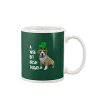 Load image into Gallery viewer, Beabull Irish Today Green St. Patrick's Day Printed Mug Mug
