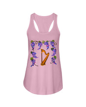 Load image into Gallery viewer, Grape Harp Music For Mom Printed Mug Ladies Flowy Tank
