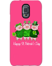 Load image into Gallery viewer, Pig Wear Plaid Shirt And Top Hat St Patrick's Day Gift Phone case
