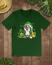 Load image into Gallery viewer, Gnome Pot Of Gold Shamrock St. Patrick's Day Printed Mug Guys Tee
