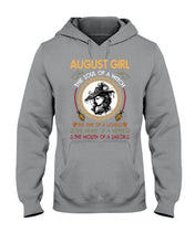 Load image into Gallery viewer, Birthday Gift For August Girl The Soul Of A Witch Hoodie
