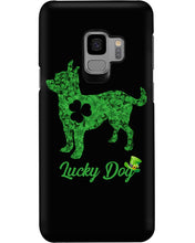 Load image into Gallery viewer, Green Chihuahua Lucky Day St Patrick's Day Gift For Dog Lovers Phone case
