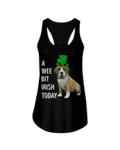 Load image into Gallery viewer, Beabull Irish Today Green St. Patrick's Day Printed Mug Ladies Flowy Tank
