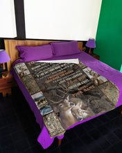 Load image into Gallery viewer, Love You Longer Deer Custom Name Gift For Girlfriend Fleece Blanket
