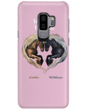 Load image into Gallery viewer, Horses From Our First Kiss Custom Name Gift For Girlfriend Phone case
