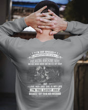 Load image into Gallery viewer, Amazing Gift For Husband She Love Me So Much Skull Sweatshirt
