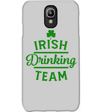 Load image into Gallery viewer, Irsih Drinking Team Green Shamrock St Patrick's Day Phone case
