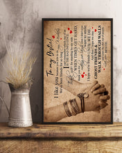 Load image into Gallery viewer, Walk Through Walls Hand In Hand Gift For Bestie Vertical Poster
