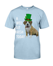 Load image into Gallery viewer, Beabull Irish Today Green St. Patrick's Day Printed Mug Guys Tee

