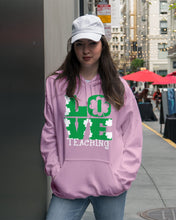 Load image into Gallery viewer, Teaching Love Clover St Patrick's Day Gift Hoodie
