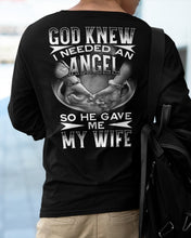 Load image into Gallery viewer, God Knew I Needed An Angel Gift For Husband Unisex Long Sleeve
