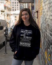 Load image into Gallery viewer, I Am A Proud Wife Of An Irish Husband Gift For Family Hoodie
