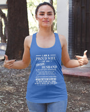 Load image into Gallery viewer, I Am A Proud Wife Of An Irish Husband Gift For Family Ladies Flowy Tank
