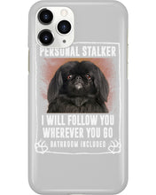 Load image into Gallery viewer, Black Pekingese Personal Stalker St. Patrick's Day Printed Mug Phone case
