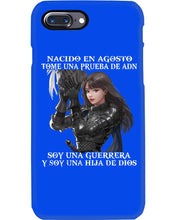 Load image into Gallery viewer, Nacido En Agosto Tome Una Pruera De Ad Birthday Gift Phone case
