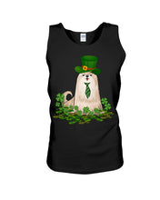 Load image into Gallery viewer, Shih Tzu With Green Tie St Patrick's Day Gift For Dog Lovers Unisex Tank Top
