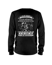 Load image into Gallery viewer, Amazing Gift For Husband She Love Me So Much Skull Unisex Long Sleeve
